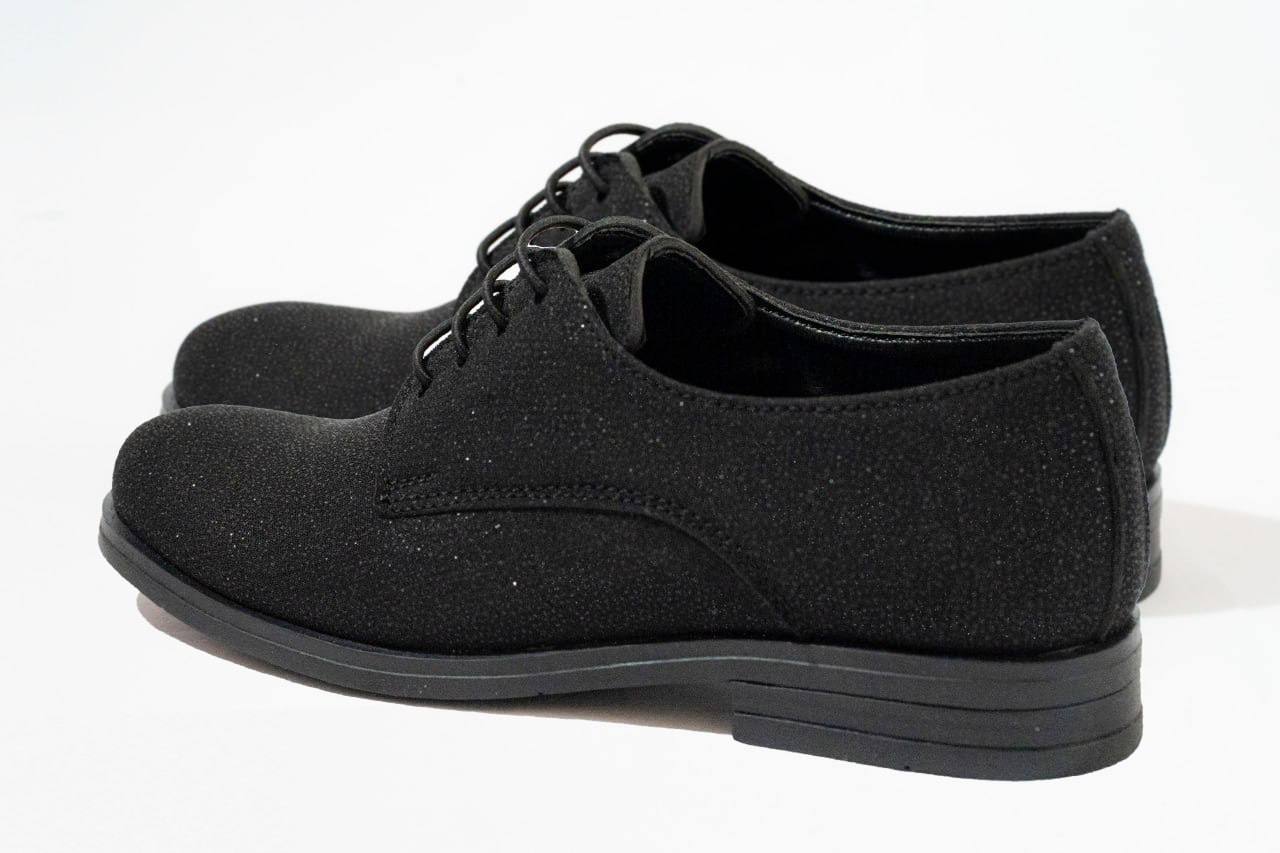 Erkek Çocuk Siyah Simli Klasik Ayakkabı