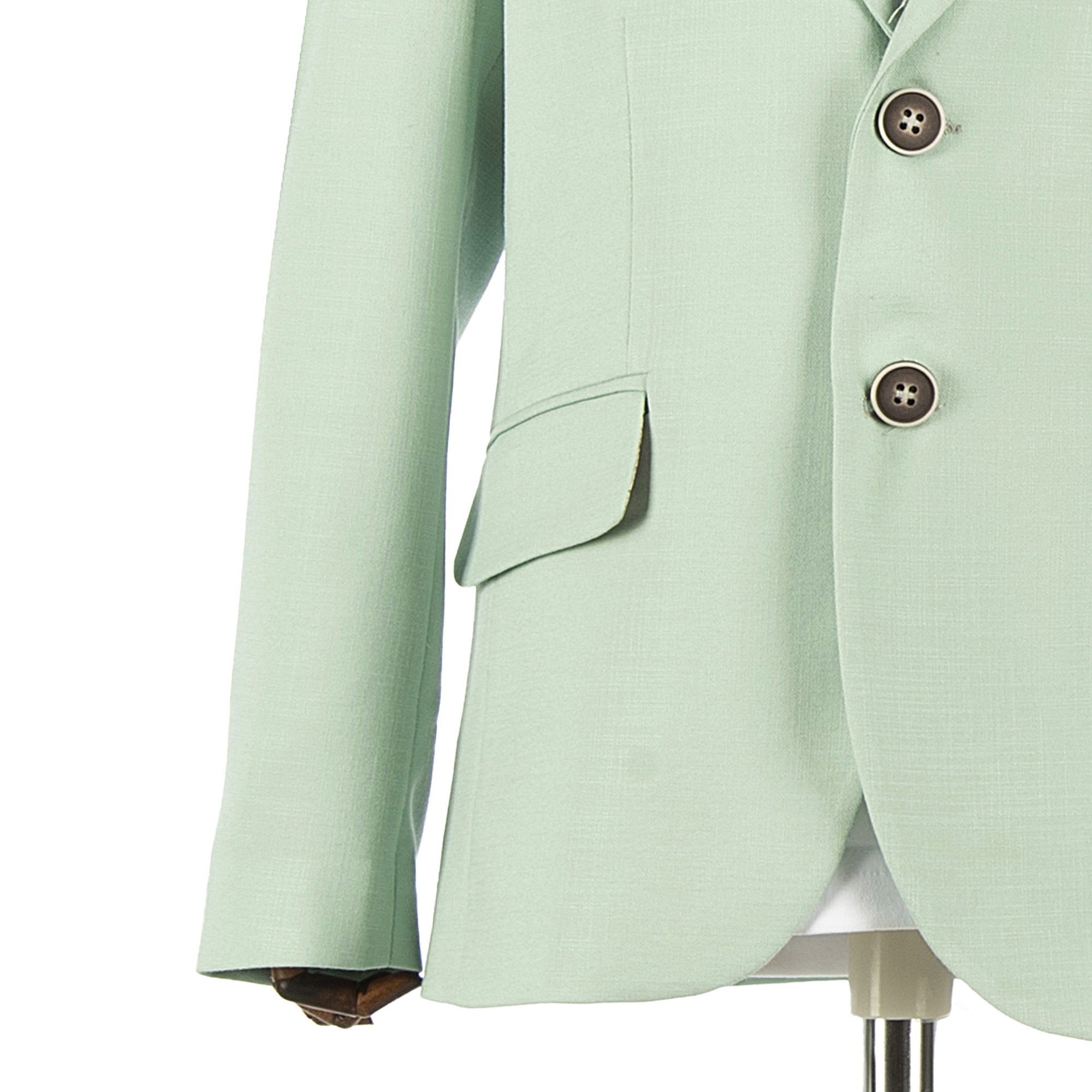 Mint Yeşili Keten Erkek Çocuk Takım Elbise 1-14 Yaş Yazlık Şık Set