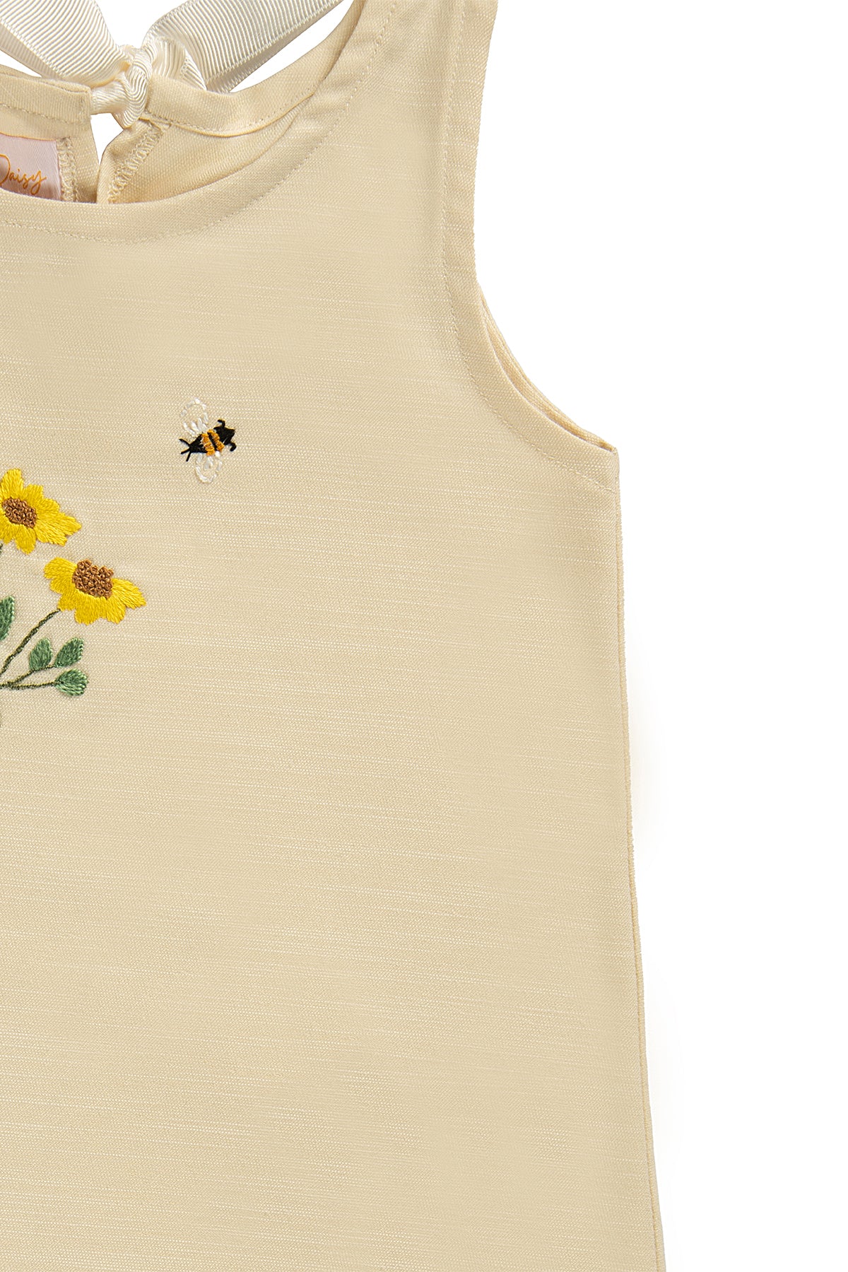 Kız Çocuk El Nakışlı Yazlık Elbise Çok Renkli 9Ay-5Yaş