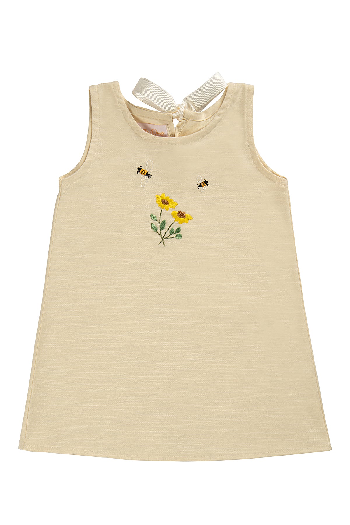 Kız Çocuk El Nakışlı Yazlık Elbise Çok Renkli 9Ay-5Yaş