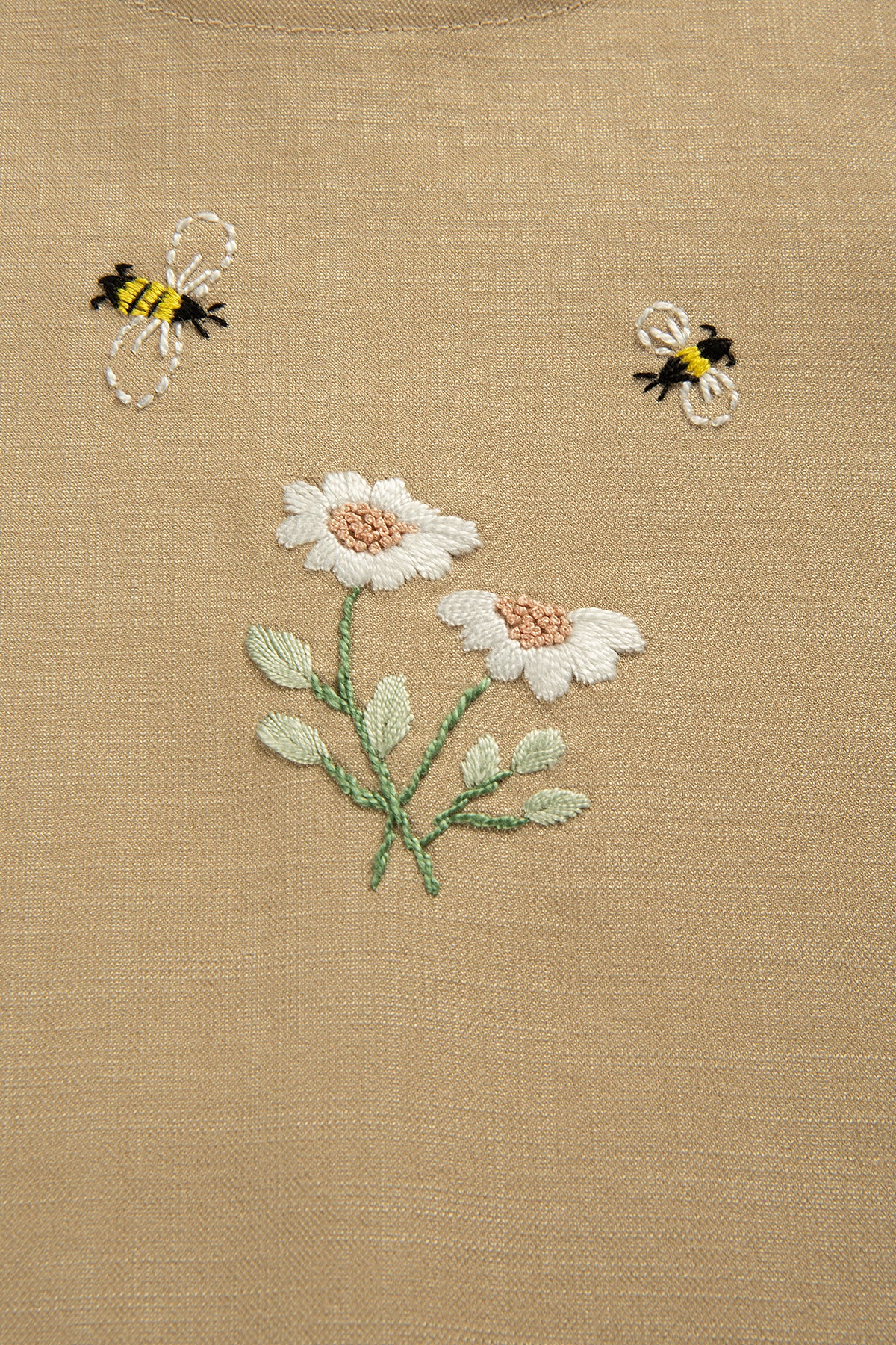 Kız Çocuk El Nakışlı Yazlık Elbise Çok Renkli 9Ay-5Yaş