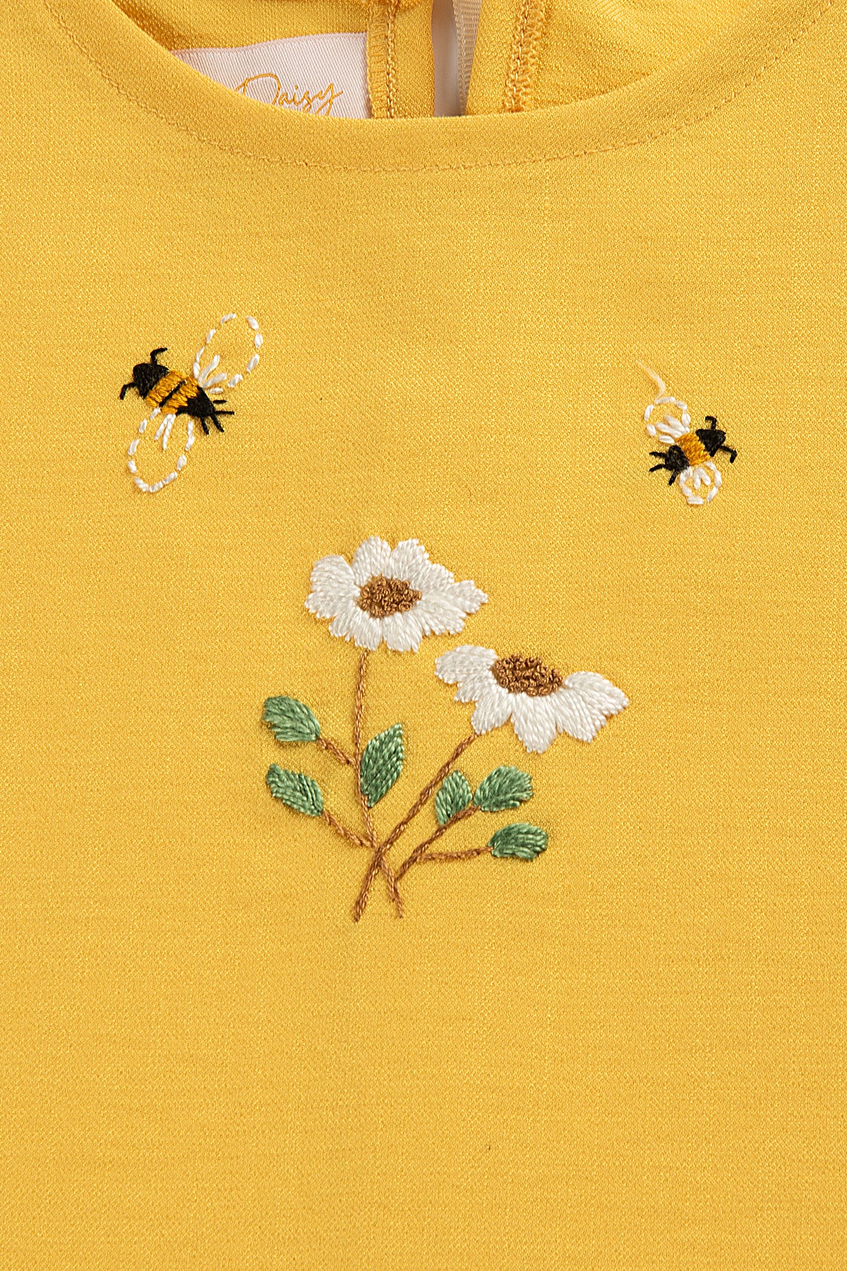 Kız Çocuk El Nakışlı Yazlık Elbise Çok Renkli 9Ay-5Yaş