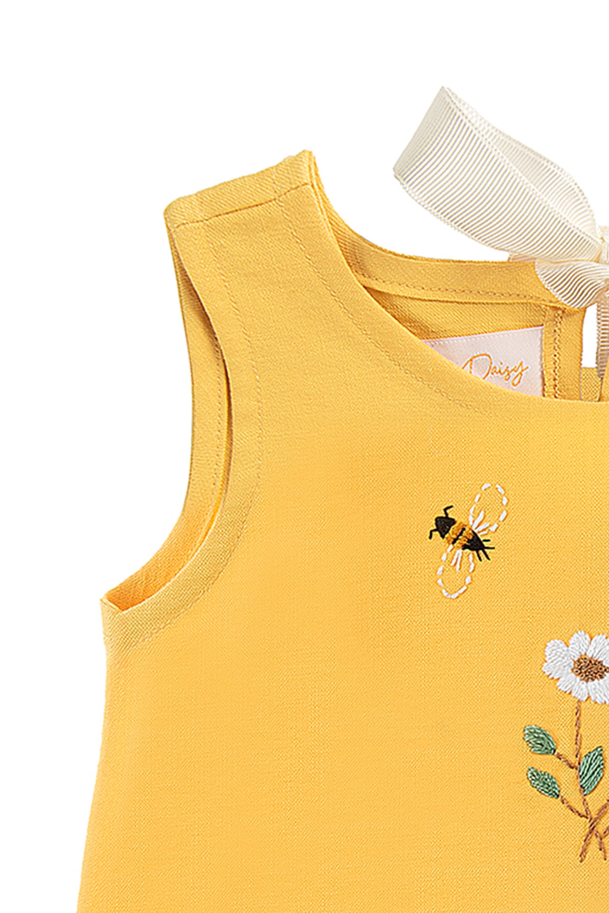 Kız Çocuk El Nakışlı Yazlık Elbise Çok Renkli 9Ay-5Yaş