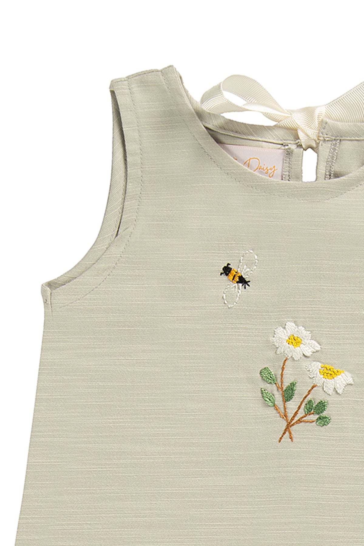 Kız Çocuk El Nakışlı Yazlık Elbise Çok Renkli 9Ay-5Yaş