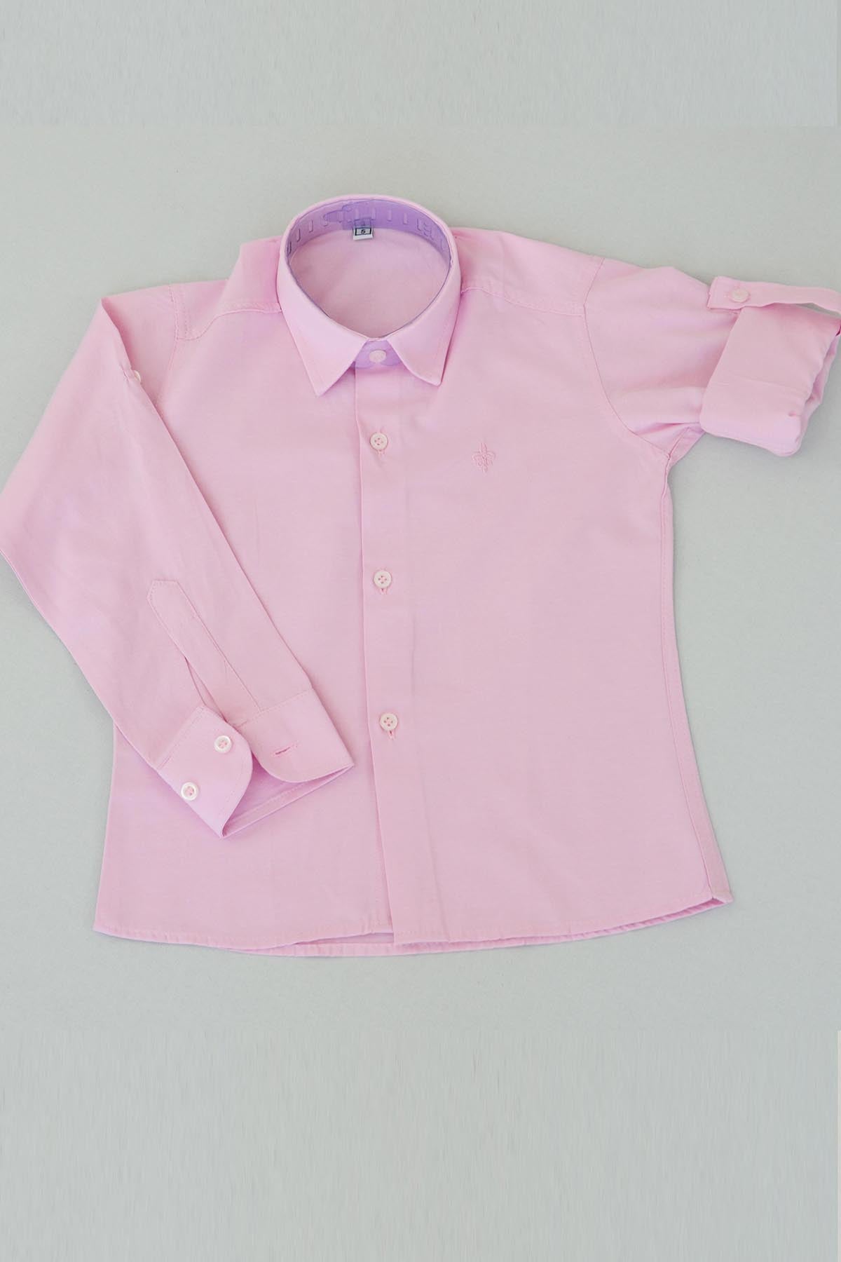 Pembe Erkek Çocuk Gömleği