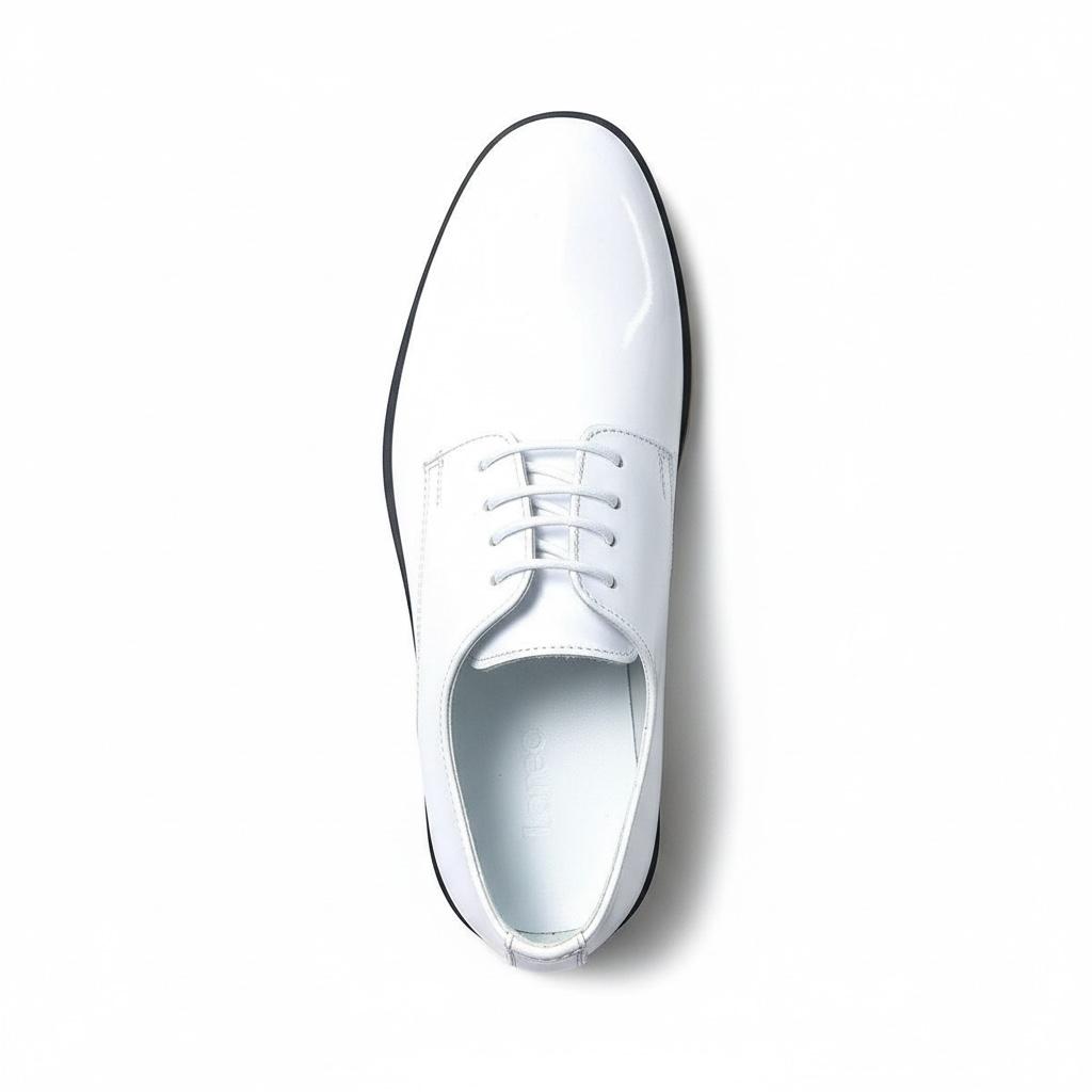 Beyaz Klasik Çocuk Ayakkabısı  Bağcıklı Özel Gün Ayakkabısı