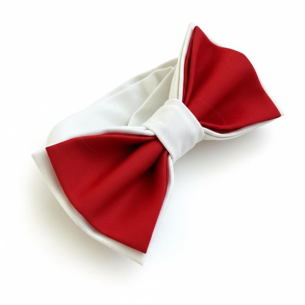 Erkek Çocuk Beyaz Kırmızı Papyon – Klasik Şık Özel Gün Aksesuarı