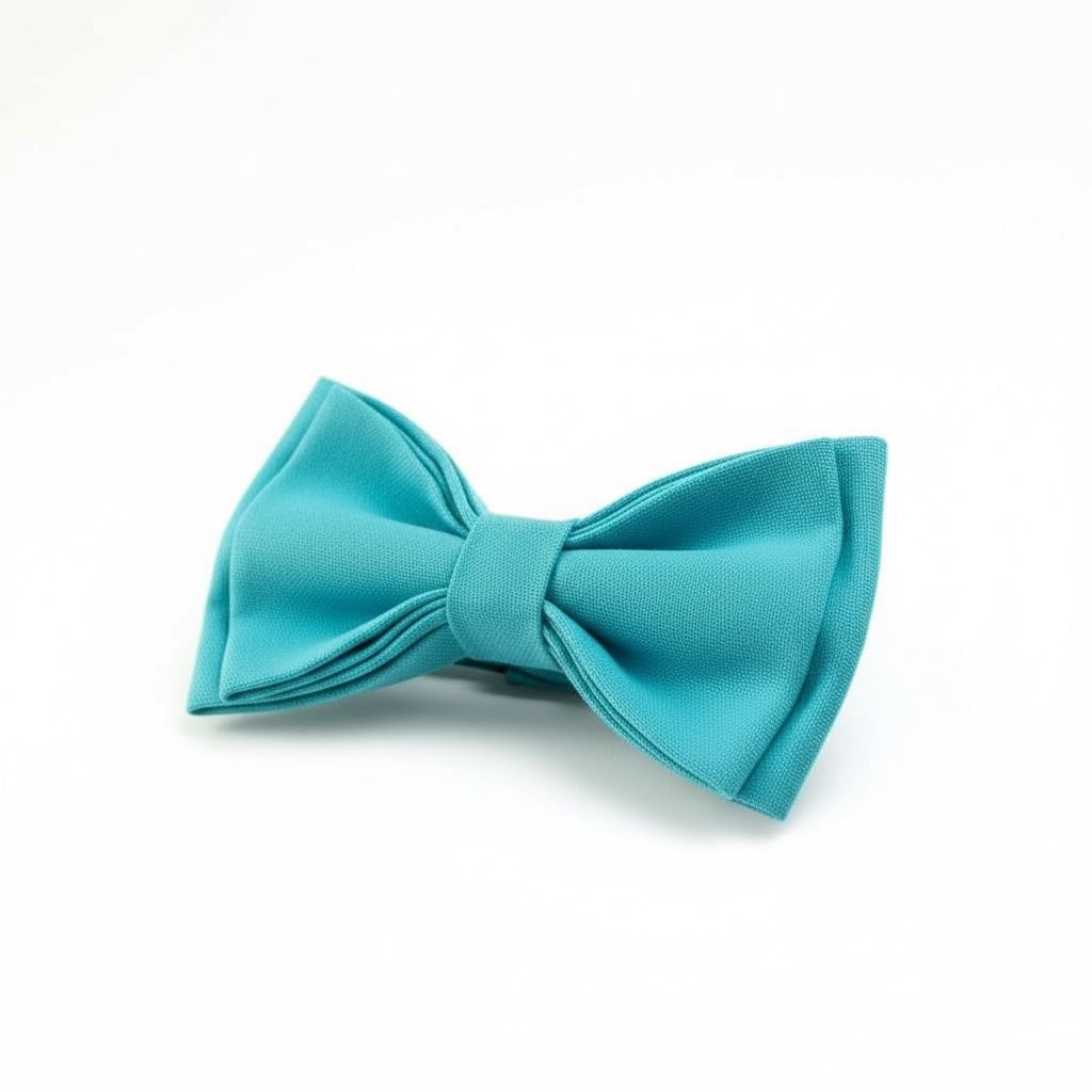 Turkuaz Erkek Çocuk Papyon – Premium Kumaş, Şık ve Konforlu