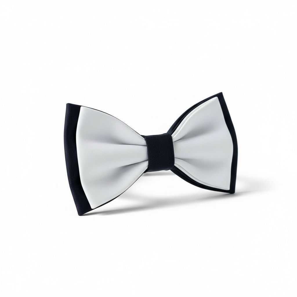 Lacivert & Beyaz Erkek Çocuk Papyon – Klasik ve Premium Şıklık