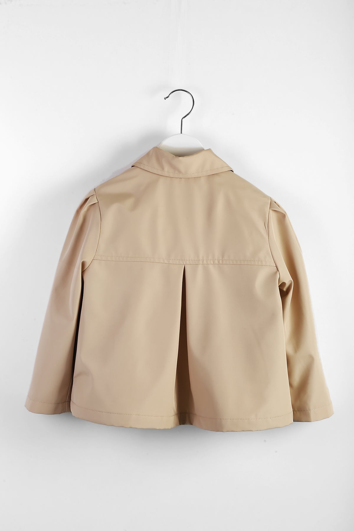 Kız Çocuk Bej Trençkot